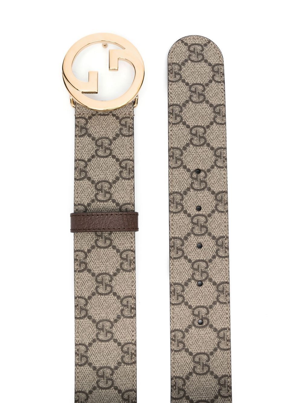 Gucci Blondie monogram belt - Neutrals