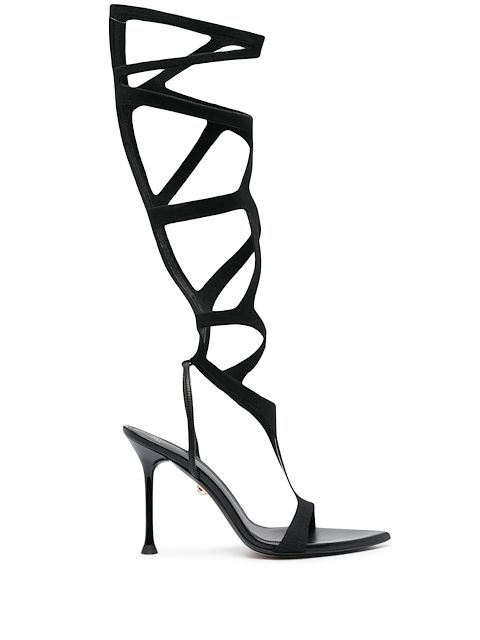 Alevì Jacklyn 95mm multi-way strap sandals