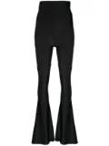 Atu Body Couture extra-high-waist flared trousers - Black
