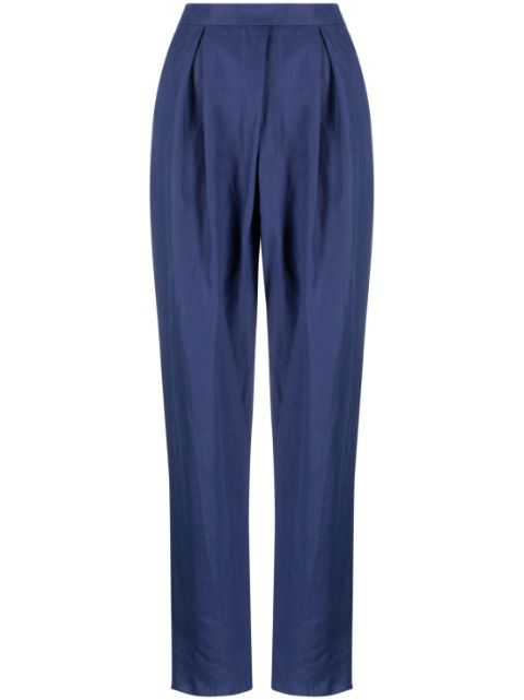 Giorgio Armani - tapered linen trousers