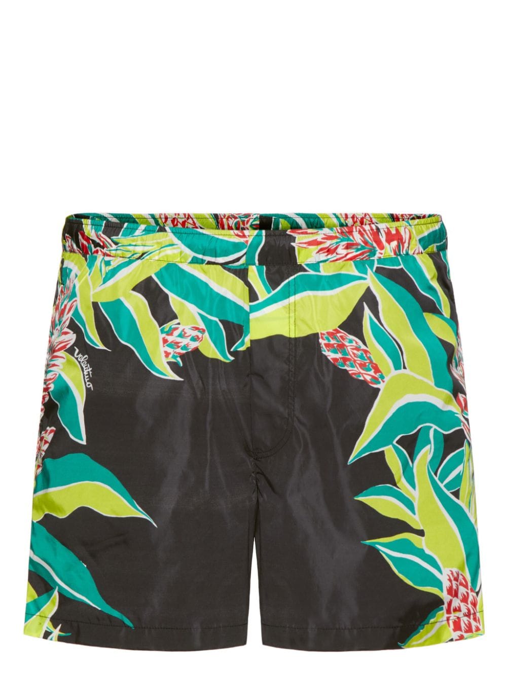 Volcano-print swim shorts