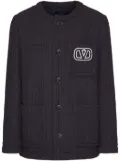Valentino Garavani VLogo Signature tweed jacket - Blue
