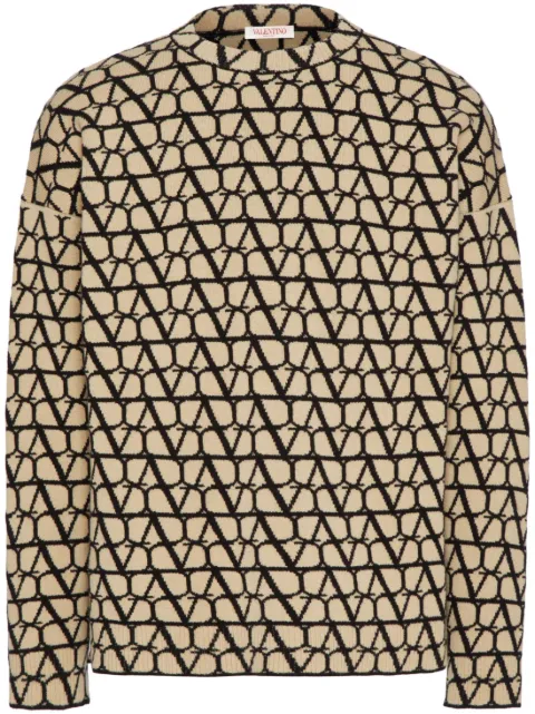 Valentino Garavani Toile Iconographe wool jumper