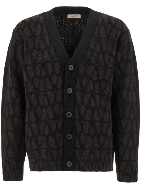 Valentino Garavani Toile Iconographe wool cardigan