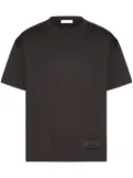 Valentino Garavani logo-appliqué cotton T-shirt - Grey