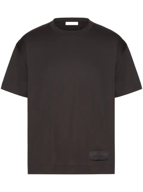 Valentino Garavani logo-appliqué cotton T-shirt