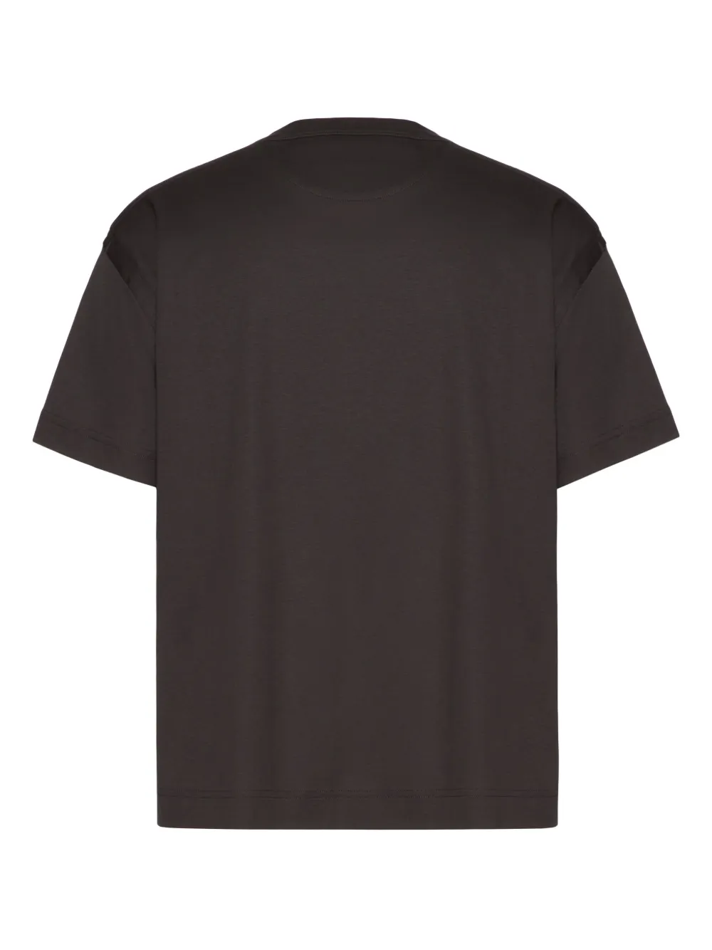 Valentino Garavani Katoenen T-shirt met logopatch - Grijs