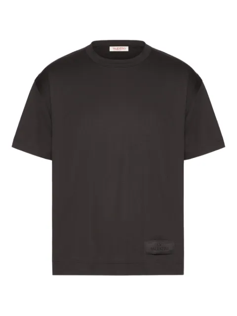 Valentino Garavani logo-appliqué cotton T-shirt