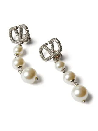 ヴァレンティノ V ロゴ シグネチャー ドロップ ピアス Valentino Garavani Vロゴ シグネチャー ドロップピアス