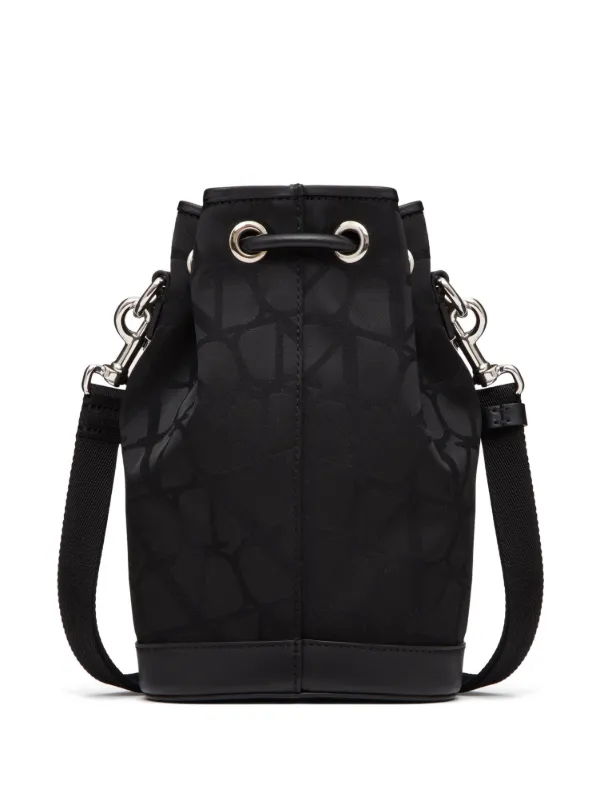 Valentino Garavani Vロゴ ショルダーバッグ | ブラック