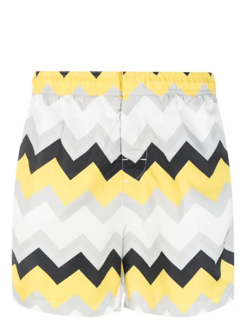 Missoni zigzag-print swim shorts