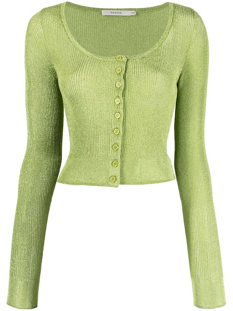 Gestuz buttoned cropped cardigan 