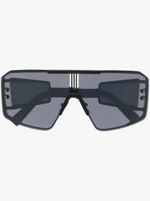 Balmain Eyewear Le Masque tinted round-frame sunglasses