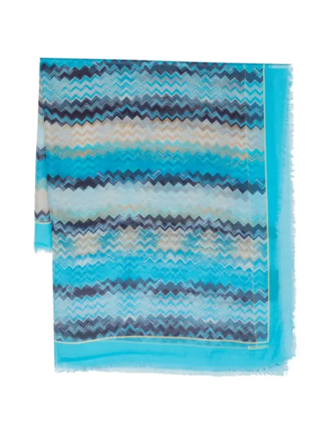 Missoni zig-zag print scarf