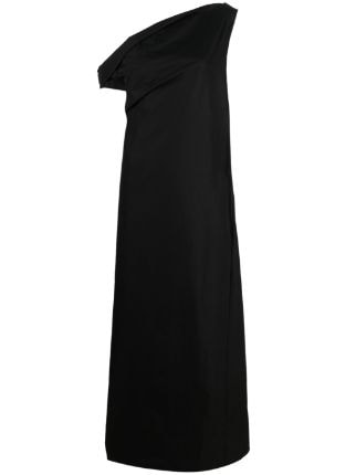 The Row Bamaris off shoulder Maxi Dress Farfetch