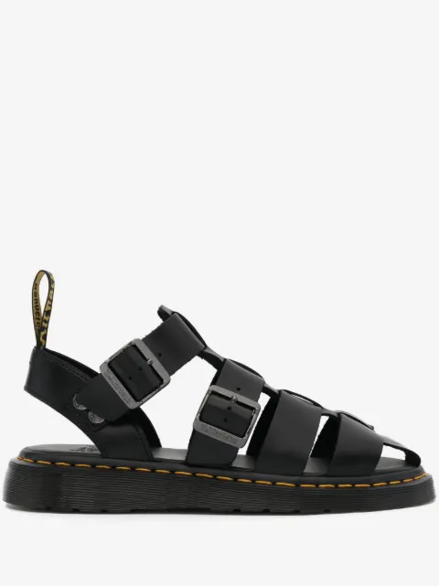Dr. Martens sandalias con diseño enjaulado