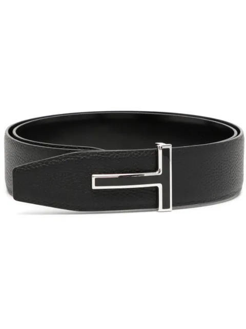 TOM FORD T-buckle leather belt