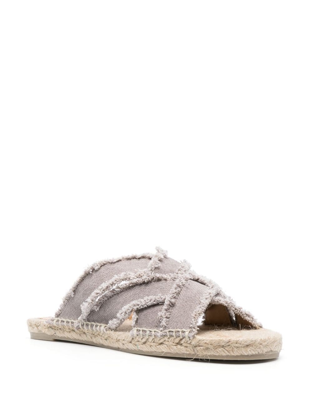 Castañer Espadrilles met open neus - Grijs