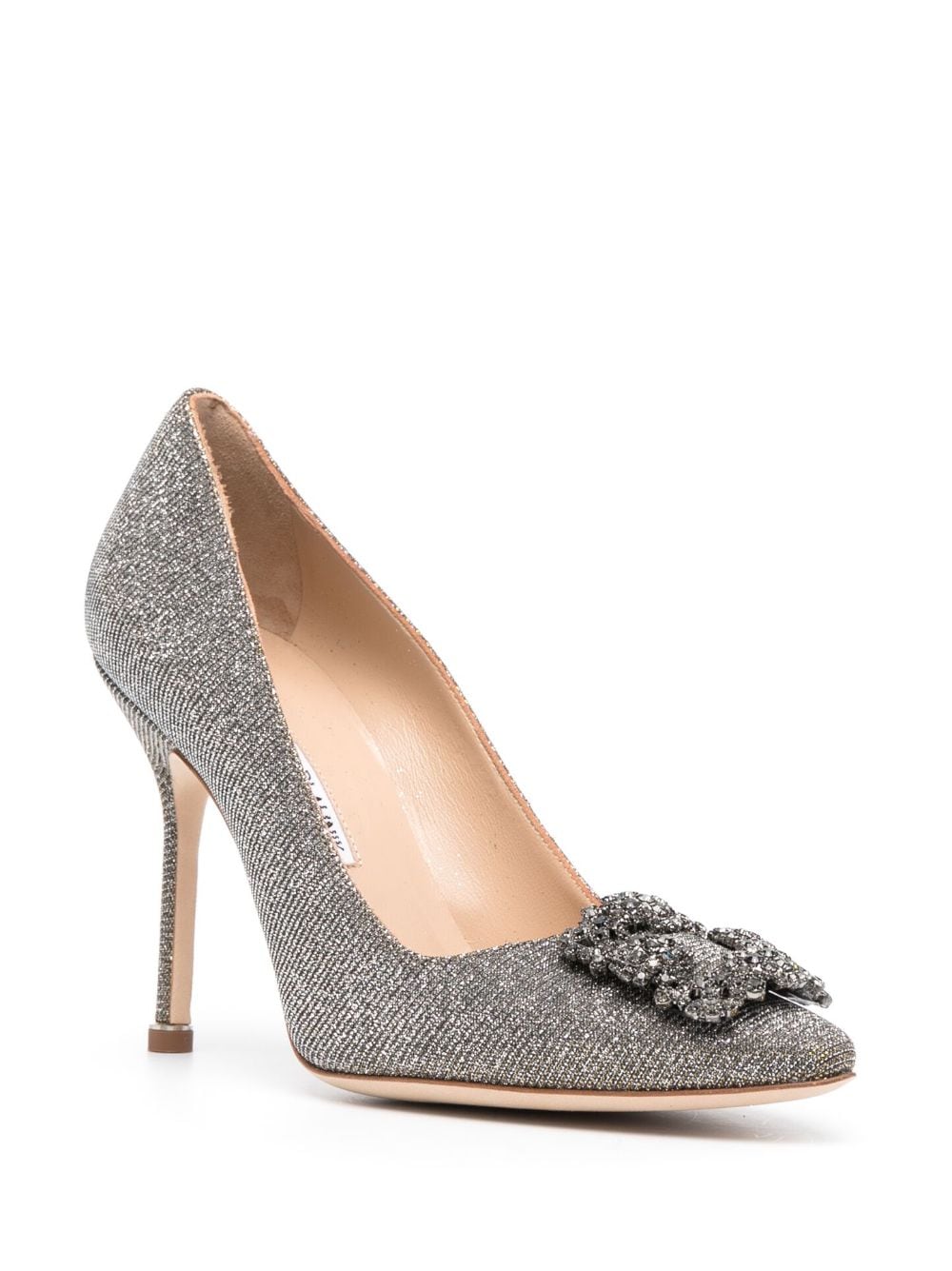 Manolo Blahnik Hangisi pumps - Goud