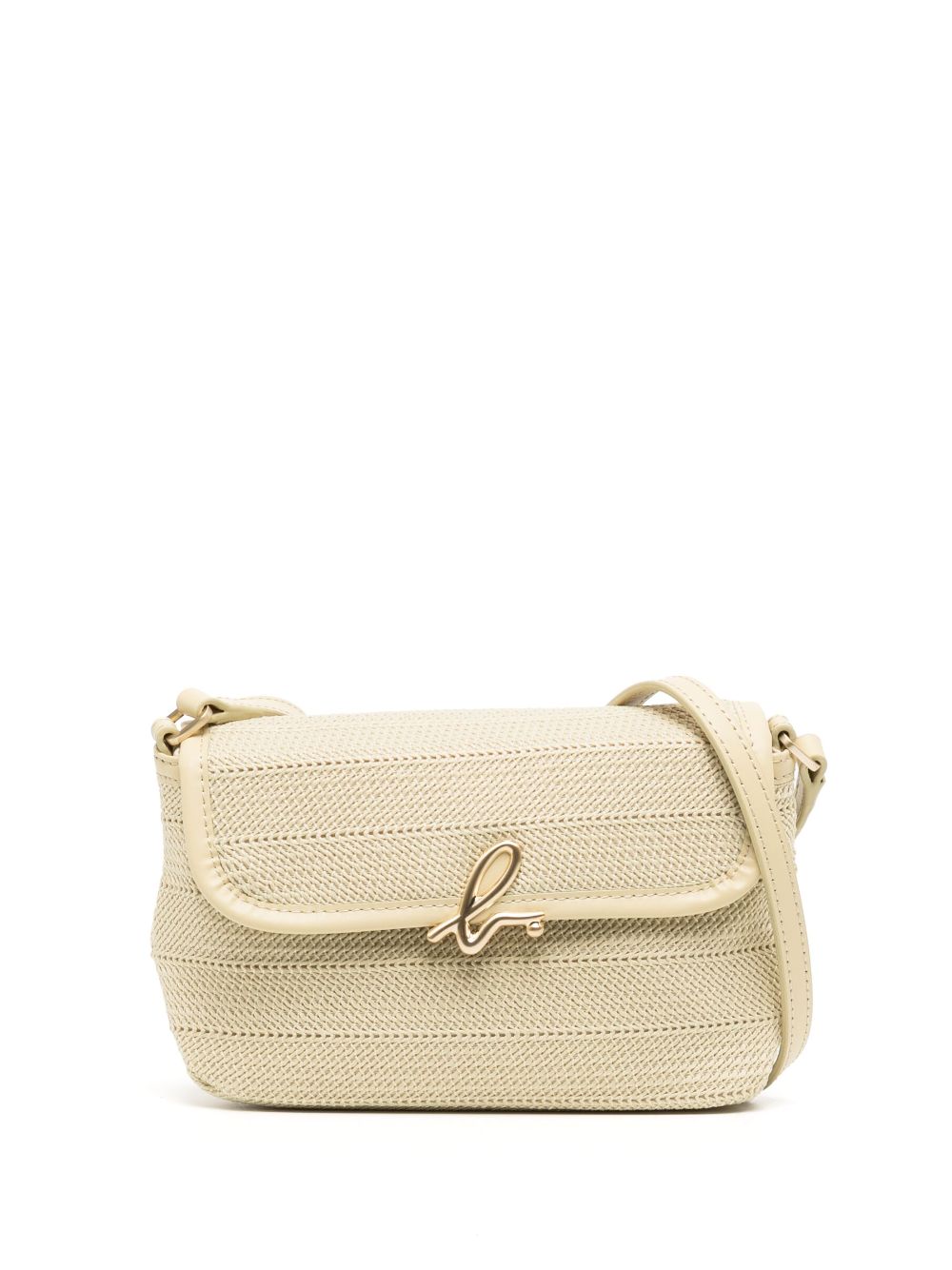 Agnès B. Logo-plaque Leather Crossbody Bag - Farfetch