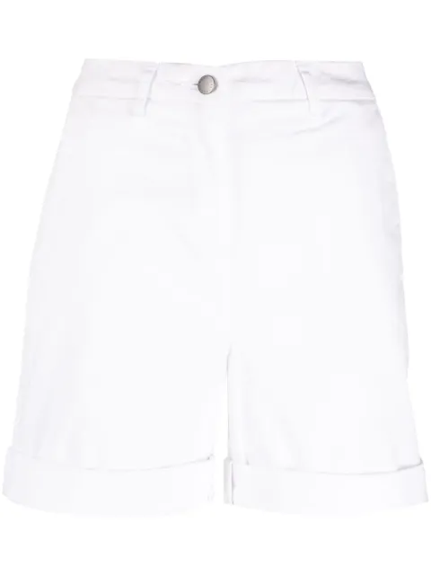 Barbour - folded-edge short shorts