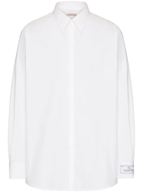 Valentino Garavani long-sleeve cotton shirt
