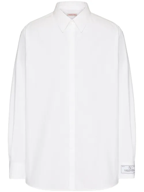 Chemise en coton à manches longues - Valentino Garavani - Modalova