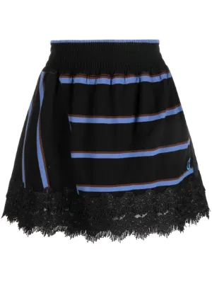 Lace hotsell hem skirt