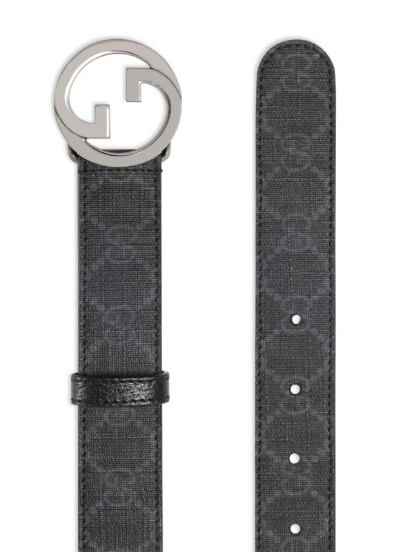 GUCCI Leather belt BLONDIE in black