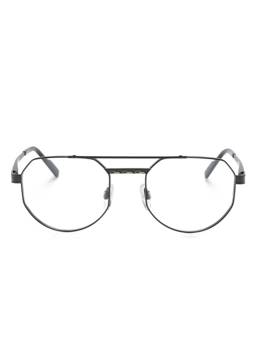 Cazal 7093 Flat-top Optical Glasses In Black