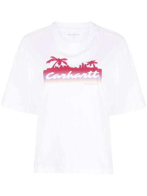 Carhartt WIP - logo-print organic cotton T-shirt