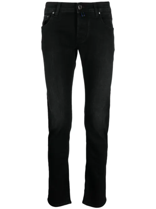 Pantalon skinny à poches contrastantes - Jacob Cohën - Modalova