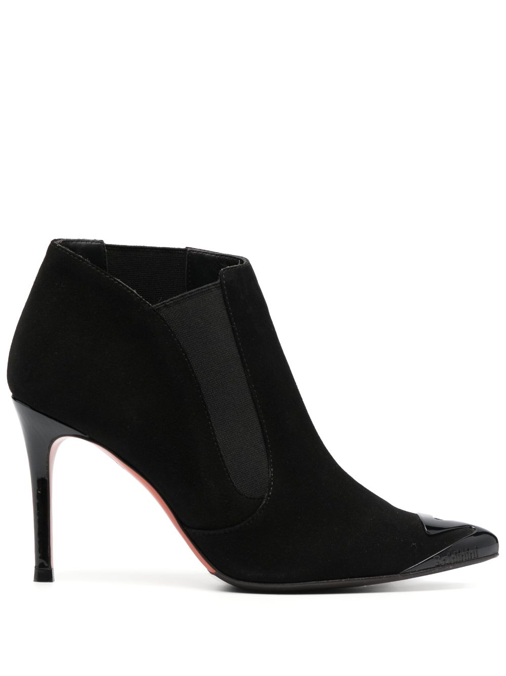 Baldinini 100mm suede ankle boots