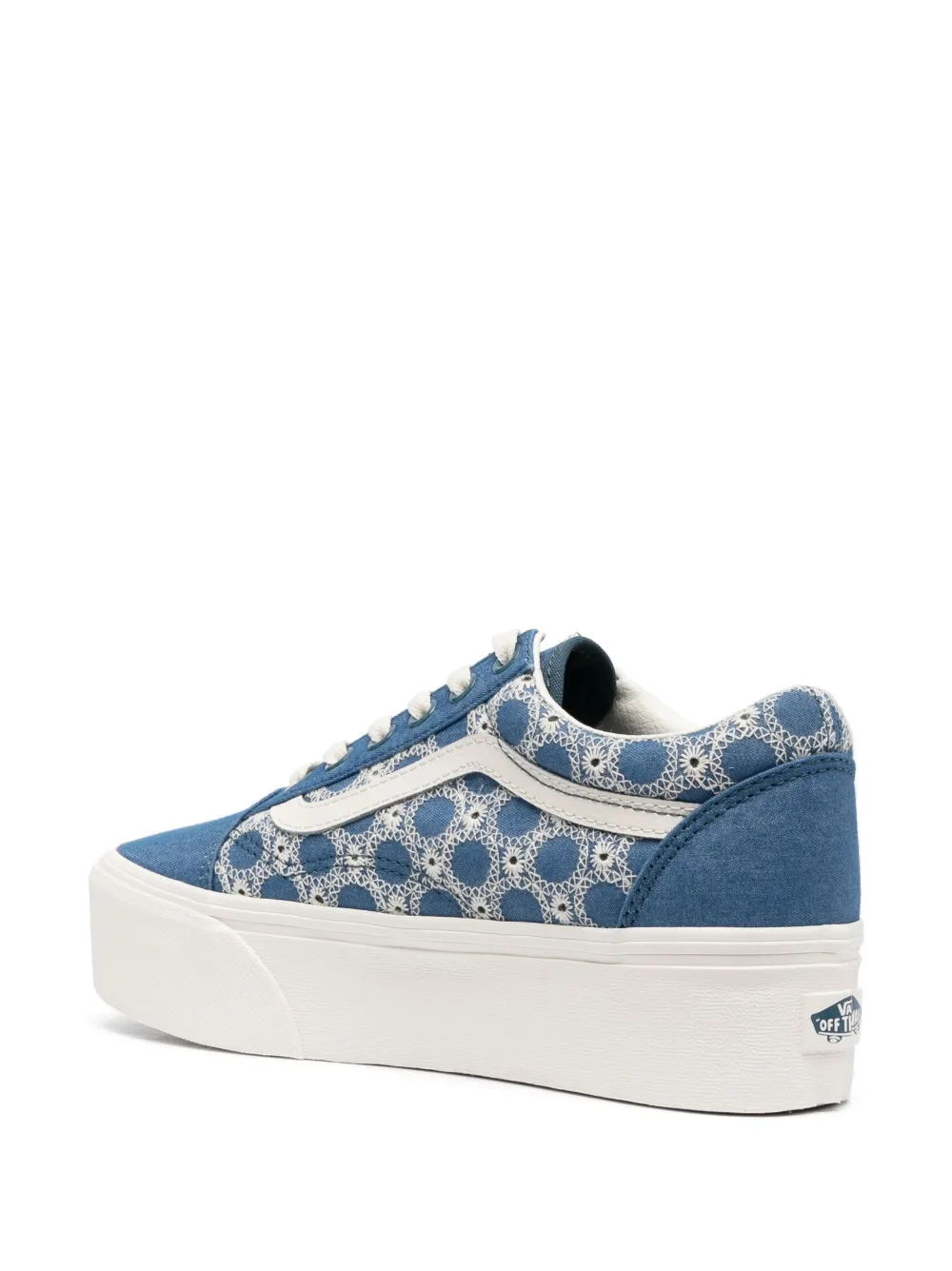 Vans Old Skool Stackform Sneakers In Blue