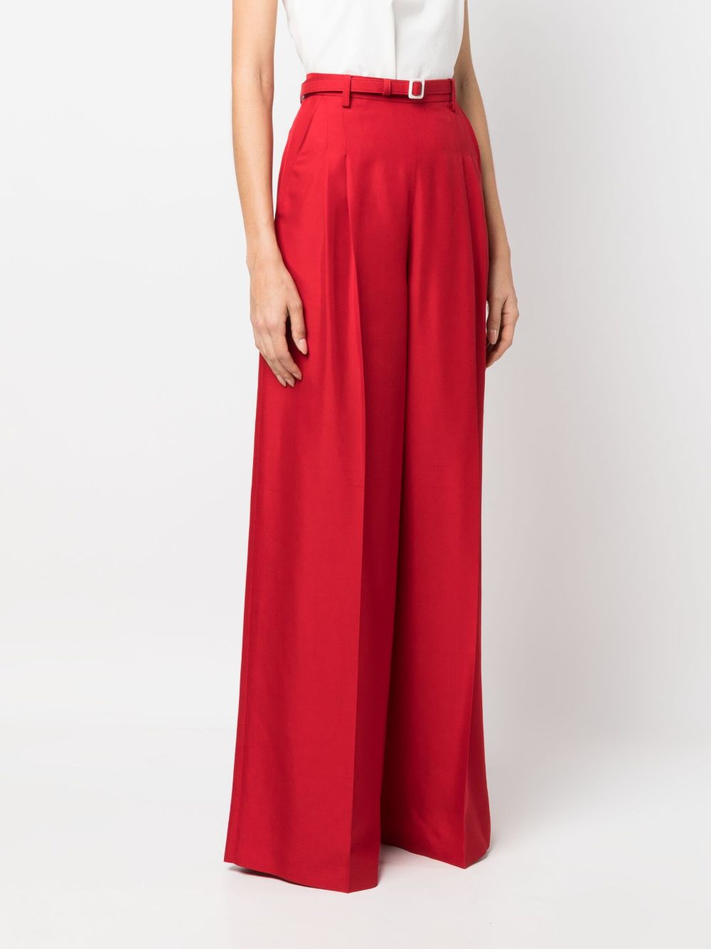 Ralph Lauren Collection wide leg silk trousers Women