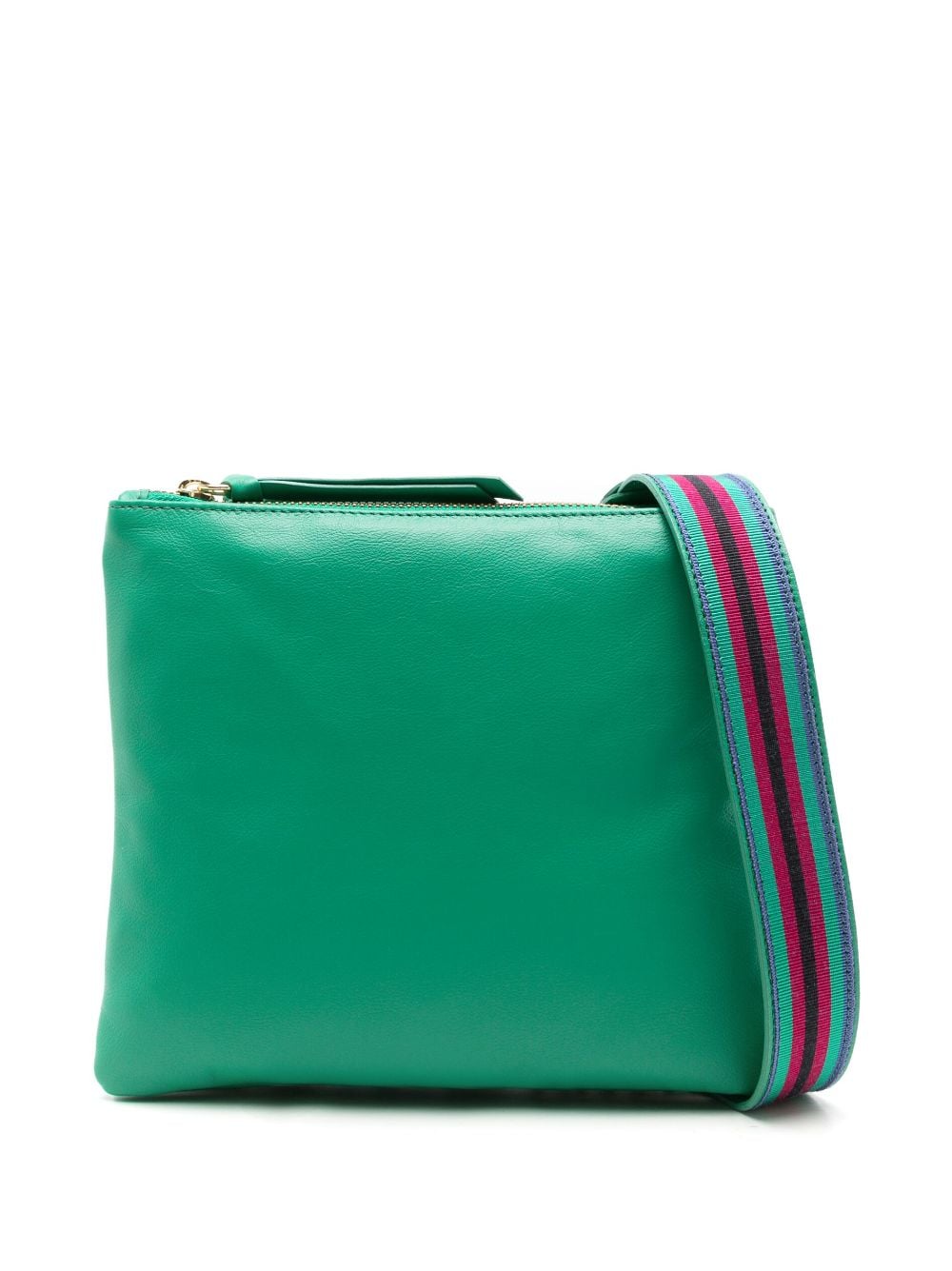 Sarah Chofakian Barbara Leather Crossbody Bag In Green