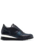 Baldinini crystal-embellished low-top sneakers - Blue