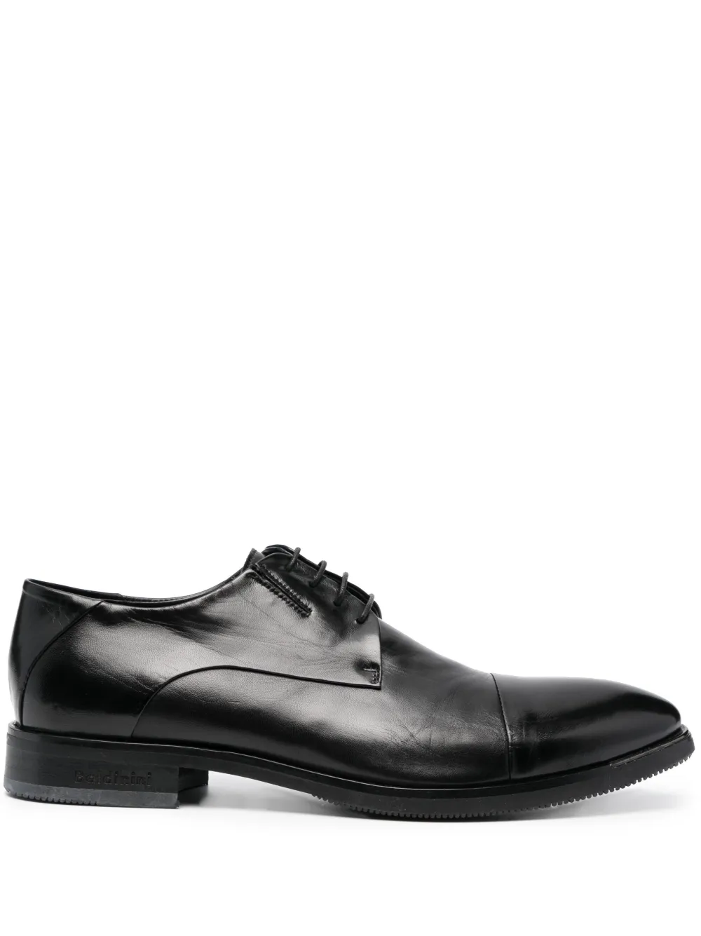 BALDININI SMOOTH-GRAIN LEATHER DERBY SHOES