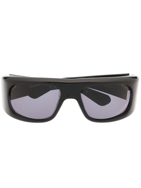 Jacques Marie Mage flat-top rectangle-frame sunglasses