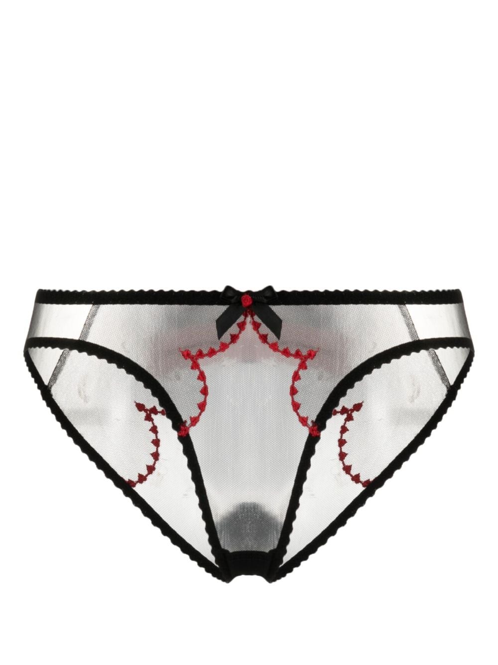 Lucky High Leg Brief in Black  Agent Provocateur All Lingerie