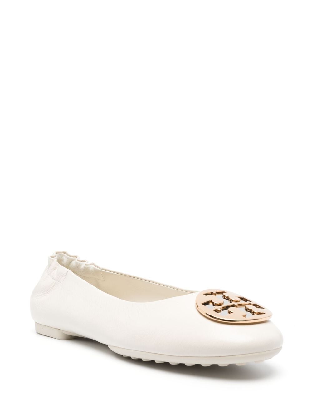 Tory Burch Minnie Travel ballerina's - Wit