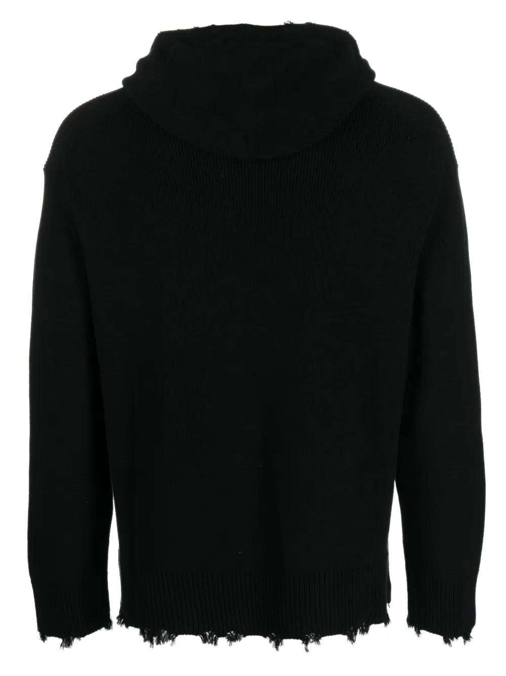 Laneus Hoodie met trekkoord - Zwart