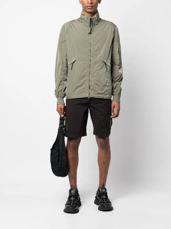 C.P. Company concealed-hood zip-up Jacket - Farfetch