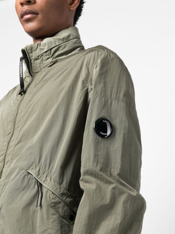 C.P. Company concealed-hood zip-up Jacket - Farfetch