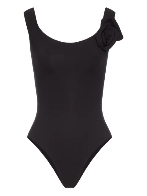 Valentino Garavani floral-appliqué swimsuit