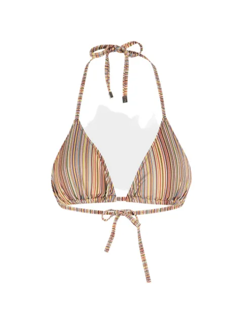 Paul Smith Gestreiftes Bikinioberteil