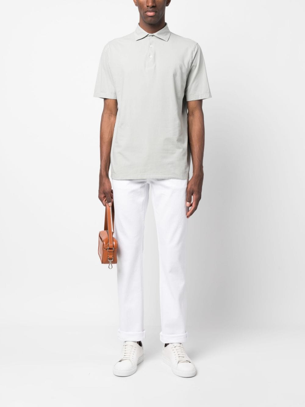 Kired cutaway-collar Polo Shirt - Farfetch