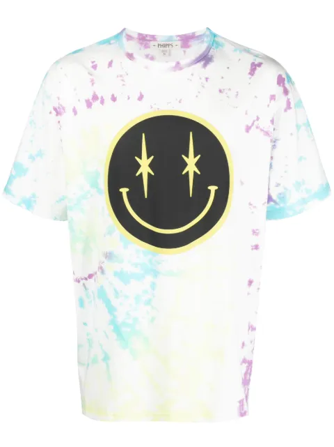 Phipps t-shirt en coton à motif tie-dye