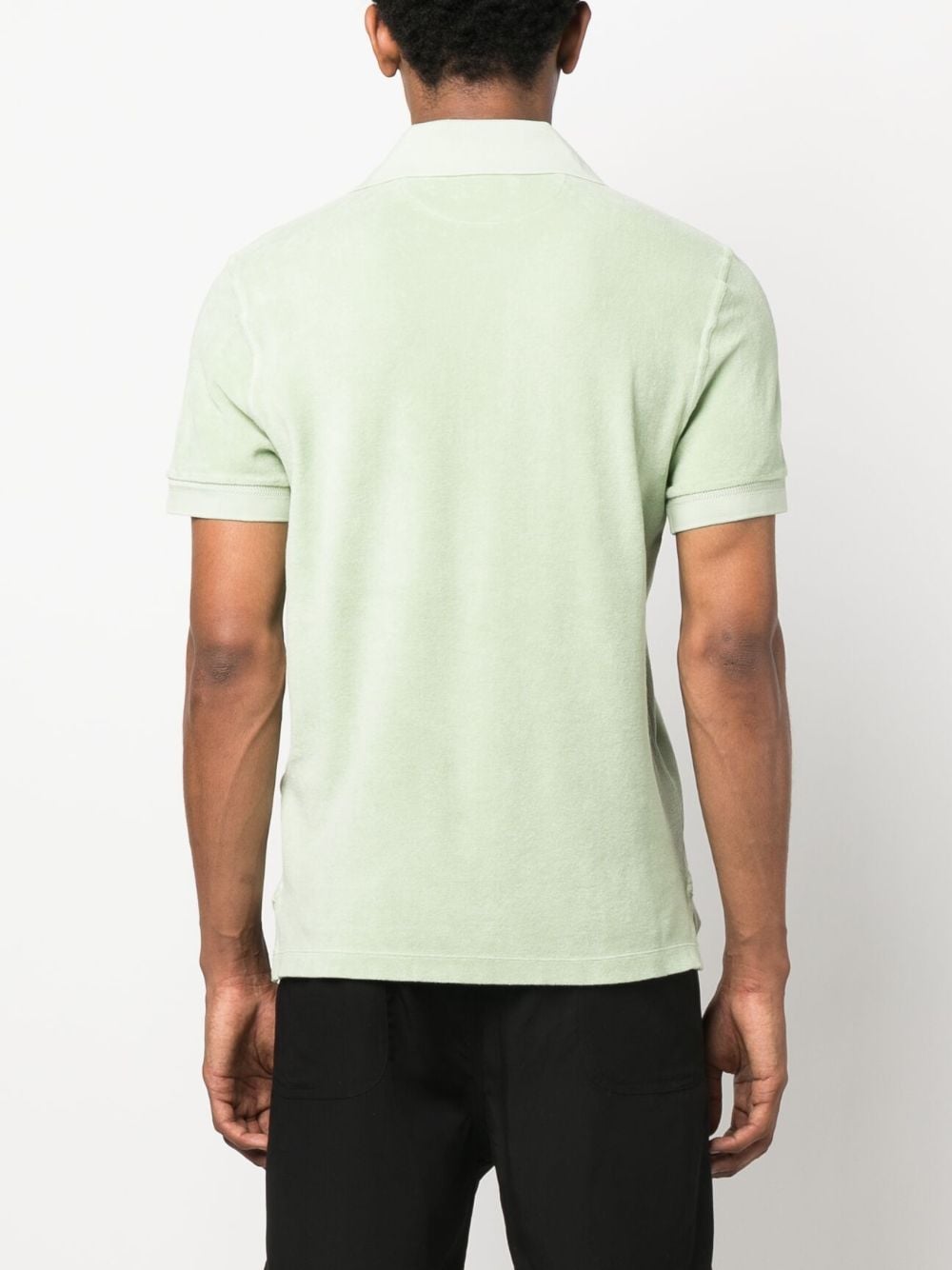 Shop Tom Ford Short-sleeve Polo Shirt In Green