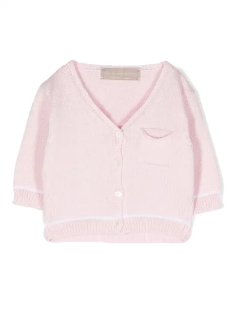 La Stupenderia V-neck knitted long-sleeve cardigan